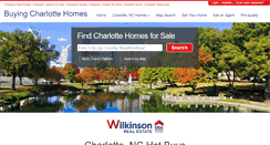 Desktop Screenshot of buyingcharlottehomes.com